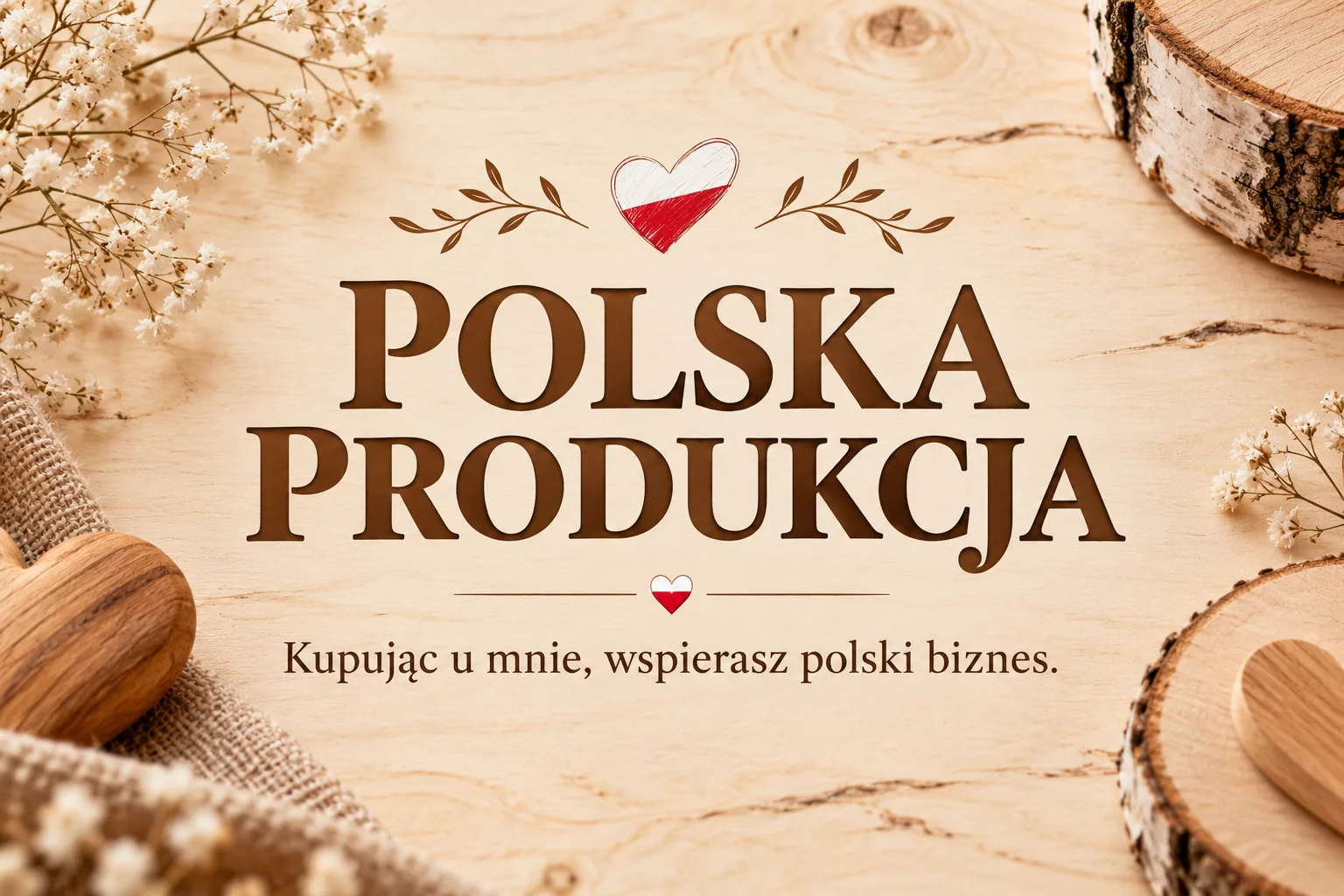 Polska produkcja – kupując u mnie, wspierasz polski biznes