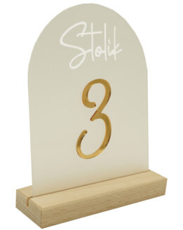 NUMERKI NA STÓŁ WESELNY