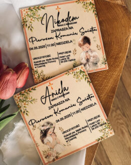 ZAPROSZENIE NA KOMUNIĘ ŚWiĘTĄ