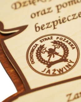 PODZIĘKOWANIE DLA STRAŻAKÓW WÓJTA KOLEGI KOLEŻANKI SZEFA PRACOWNIKA