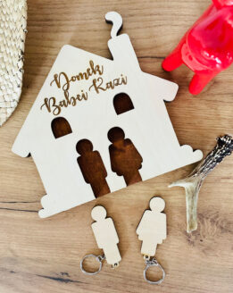 Wieszak Domek na Klucze