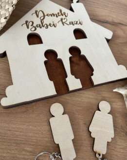 Wieszak Domek na Klucze